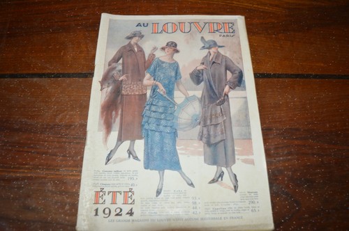 Ladenkatalog AU LOUVRE PARIS, MODE, KLEIDUNG Sommer 1924 - Bild 1 von 8
