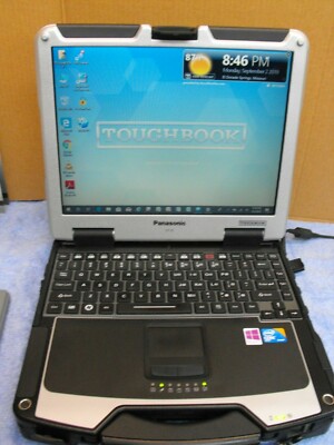 OEM Black Panasonic Toughbook CF-31 500gb SATA  8gb   *GPS*  Backlit WIN 11 PRO