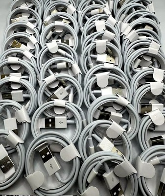 Lot 3ft USB Cable For Apple iPhone 13 12 11 XR X 8 7 6 Plus Charger Data Cord