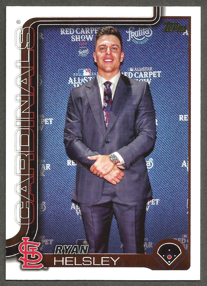 2025 Topps Series 1 Golden Mirror SSP #241 Ryan Helsley-Photo Variation