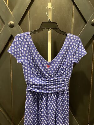 NWT $168 Lilly Pulitzer Royal Purple Spotted Winslow Dress Size
