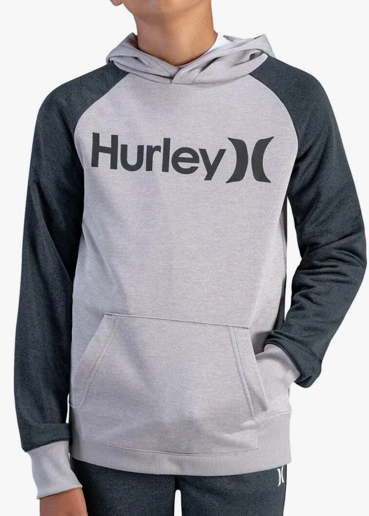 Hurley Felpa Con Cappuccio O&O Camo Po Per Bambini E Ragazzi - Tessuto Fleece Morbido, Stampa Camo - 3