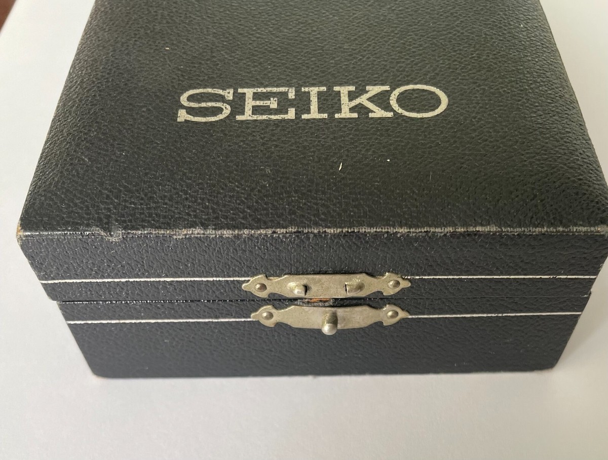 Seiko 8922-5000 Vintage Rare Box Stopwatch Manual Winding