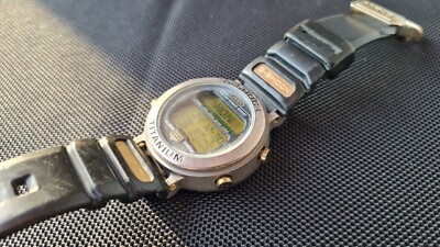 RARE Vintage Casio Digital Watch G-shock Mrg-1 1556 Titanium