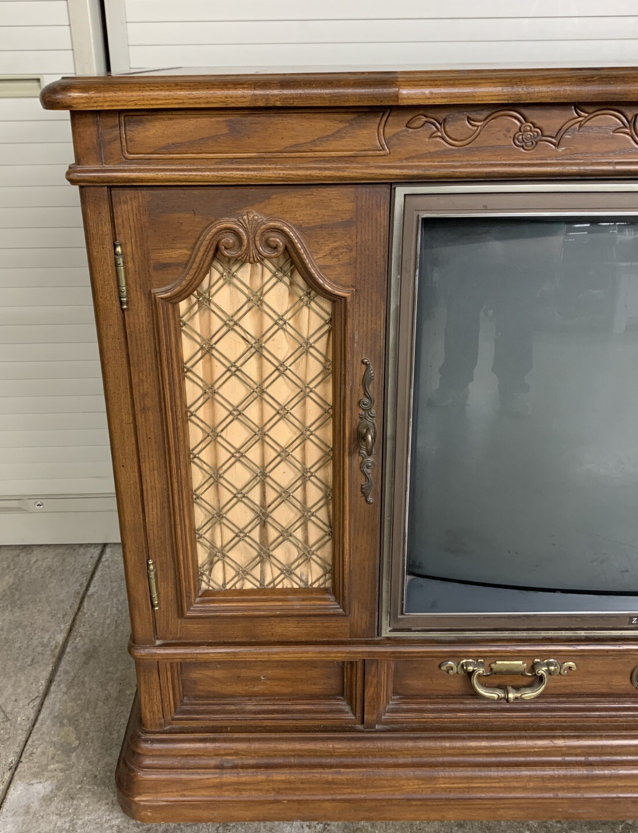 Zenith TV SB2777P 1985 Advanced System 3 Color Television Built in