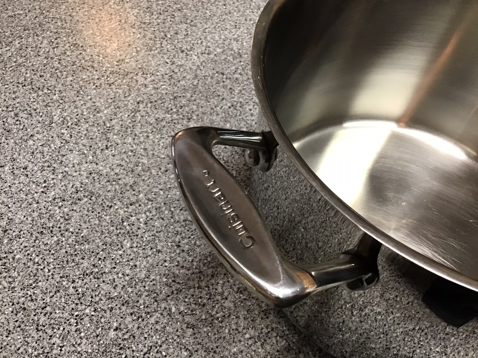 Cuisinart Stock Pot 8 Qt 76624 Stainless Stockpot No Lid EUC eBay