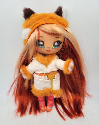 Na Na Na Surprise Camping Dolls Sierra Foxtail Fox-Inspired 7.5'' Fashion VGUC
