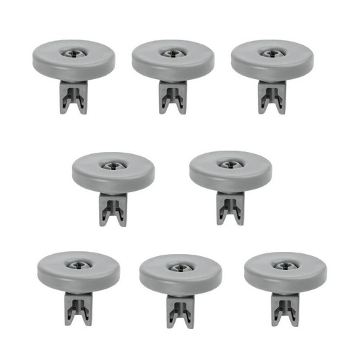 8X Lower Basket Wheel Kit For Dishlex Global Dishwasher DX203 DX203WK