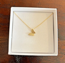 Mustard Seed Jewelry Co. Gold Tone Necklace Butterfly Pendant - So Pretty 
