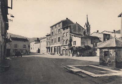 AK Ansichtskarte Postkarte 10x15cm RHÔNE SAINT-ROMAIN-DE-POPEY la place