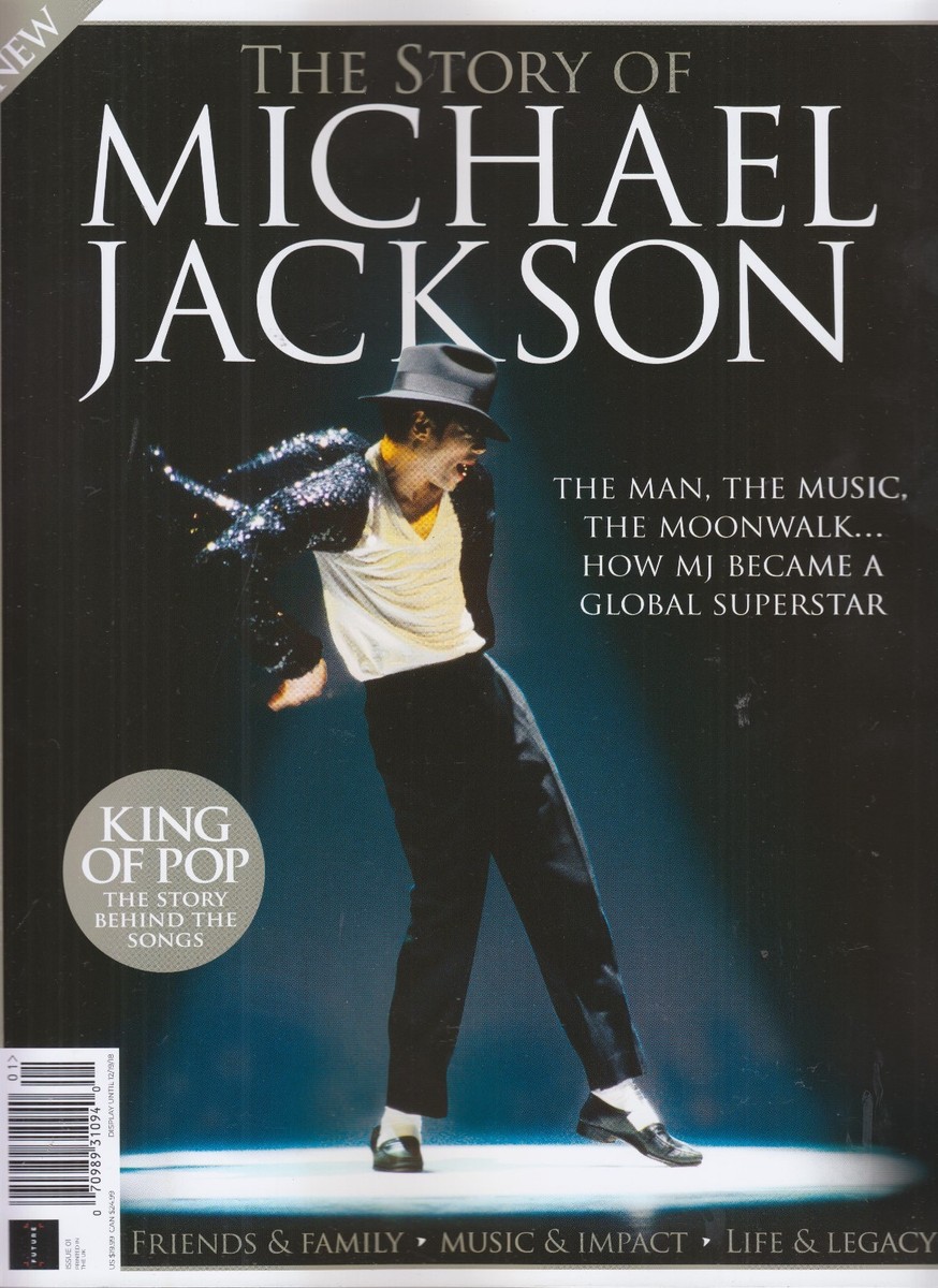 マイケルジャクソン海外雑誌コミック THE STORY OF MICHAEL JACKSON MAGAZINE KING OF POP FUTURE 1ST