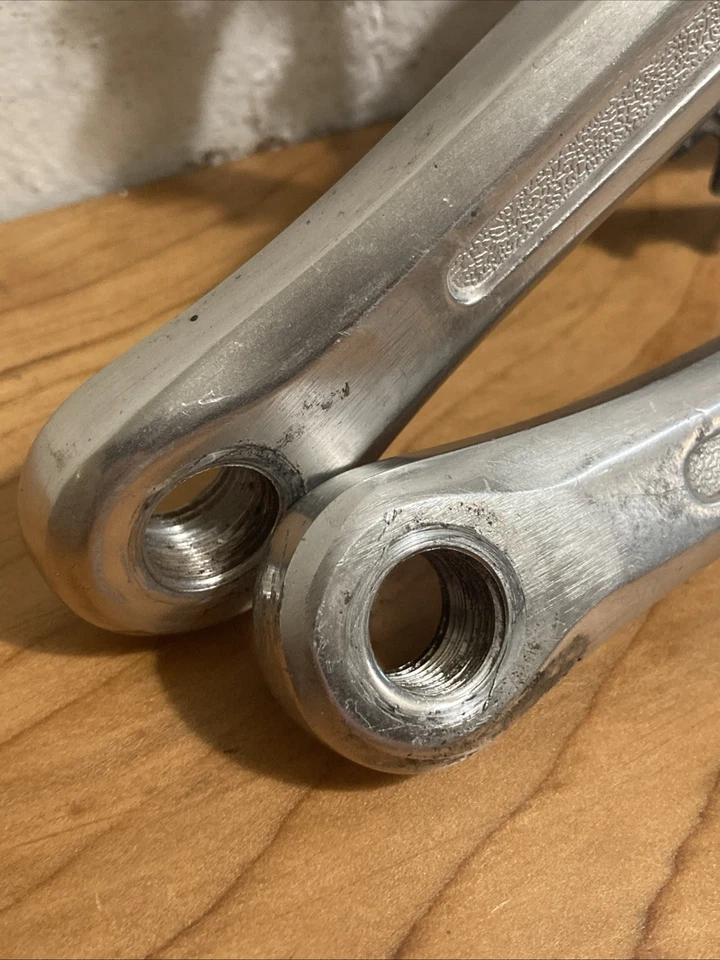 Vintage Shimano 600 Arabesque Crankset 52/42 170mm One Key Release - Image 3 of 4