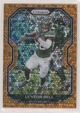 2020 Panini Prizm Orange Disco Prizm Le'Veon Bell #30 2l4