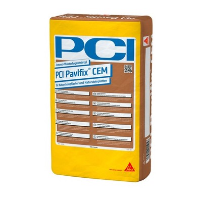 PCI Pavifix CEM grau Zement-Pflasterfugenmörtel Mosaik Natursteinpflaster 25 kg