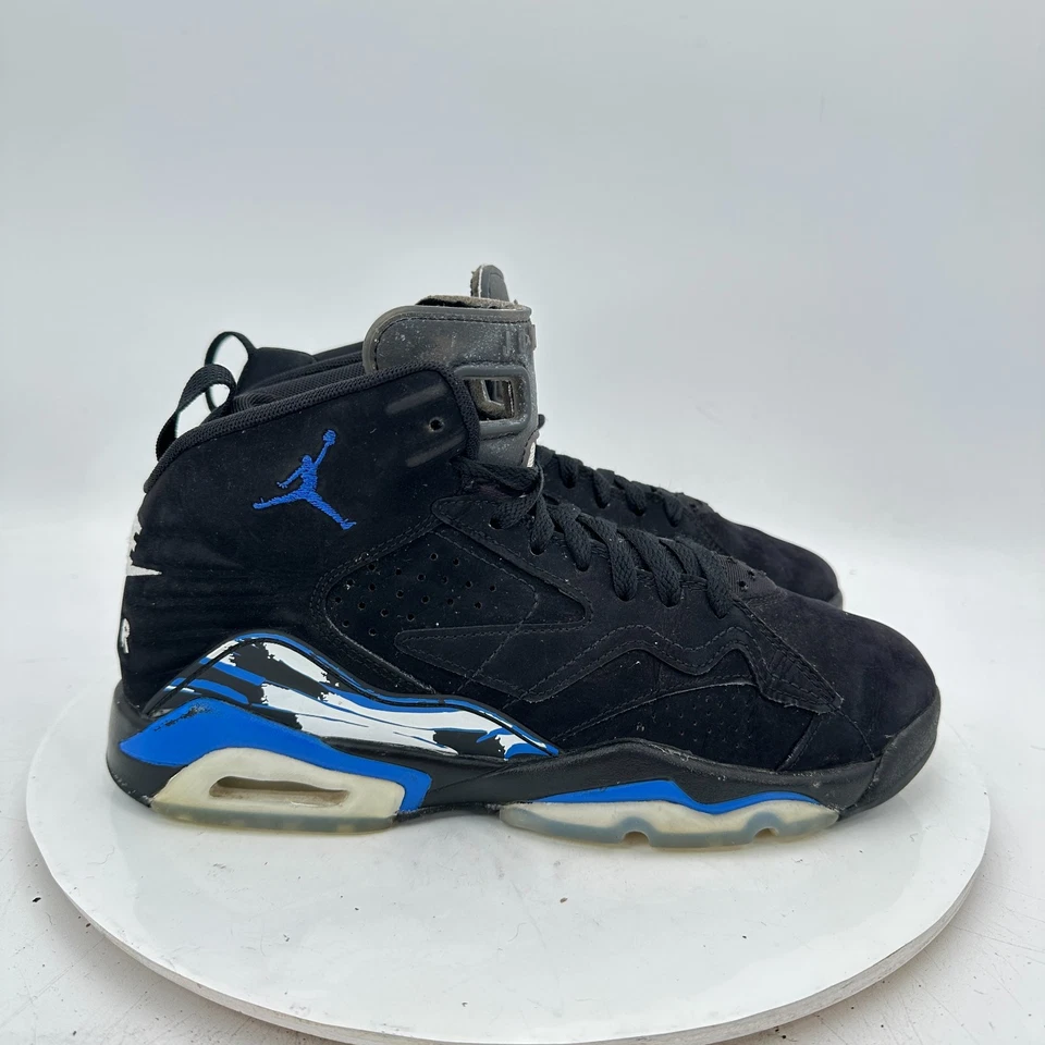 Tênis Nike Air Jordan MVP Youth tamanho 6.5Y feminino 8 DZ5577 041 preto azul royal - Imagem 4 de 4