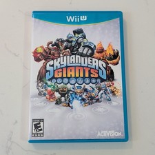 Skylanders: Giants (Nintendo Wii U, 2012) Wavy Artwork - w/ Manual 