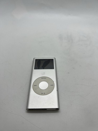 Apple iPod Nano 2nd Generation Silver - 4GB Model A1199 LCD DAMAGE - Picture 5 of 19