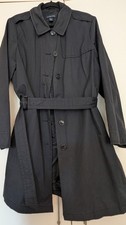 Lands' End Ladies Black Mac