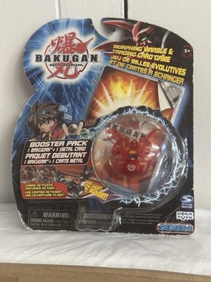 Bakuman  battle brawlers S1 Battletron Translucent Pyrus Red.  T-1