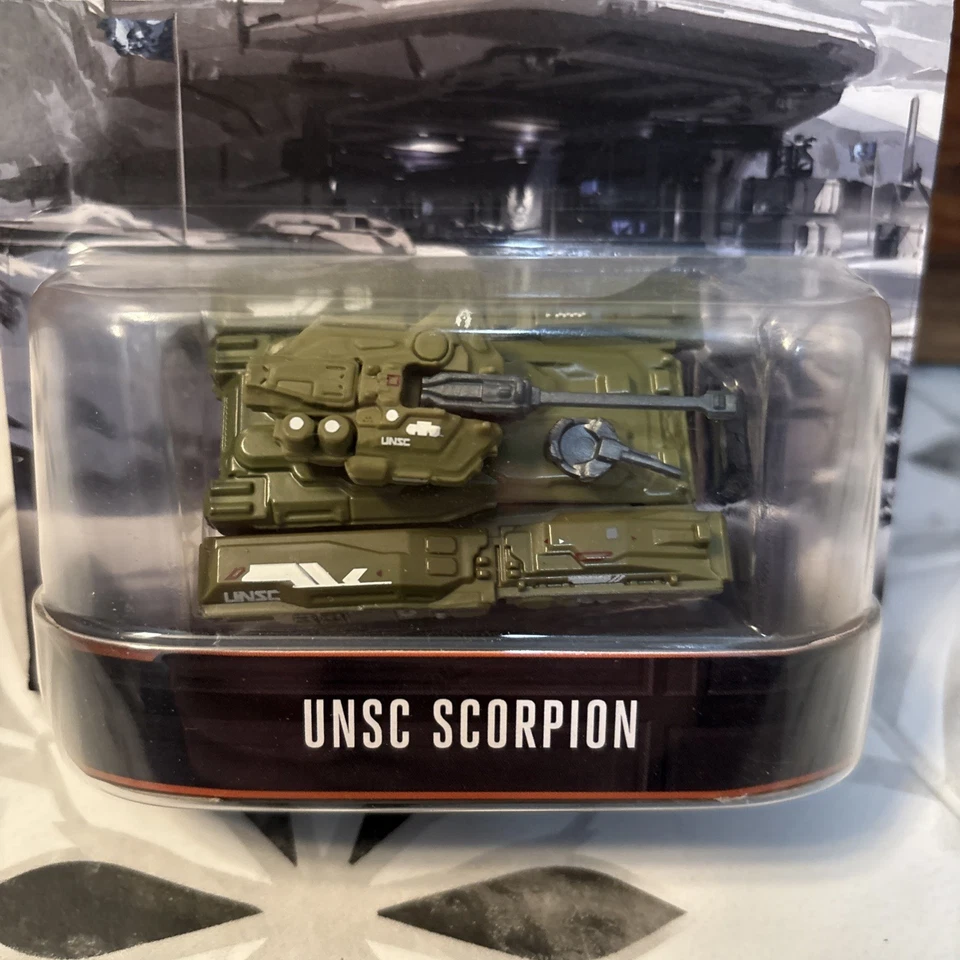 Hot Wheels 2017 Retro Halo UNSC Scorpion 1:64 Tank - Image 2 of 4