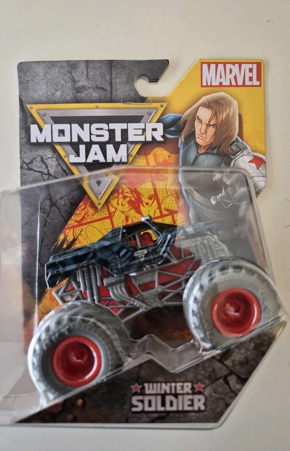 Monster Jam Monster Truck Winter Soldier Marvel Monster Trucks