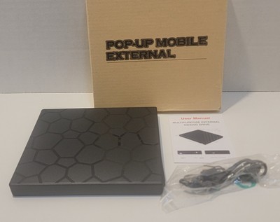 External CD/DVD Drive for Laptop, DVD Player for Laptop, 8 in 1 USB 3.0 CD