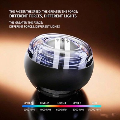 Durable Sturdy Portable Compact Stable Long-Lasting Silent Metal Grip Wrist Ball