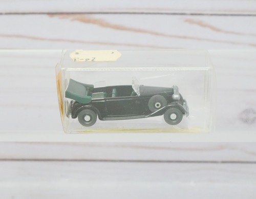 Wiking 82614, Audi Cabriolet Delantero Convertible, Negro con Verde, Escala 1/87 HO | Zustand: New