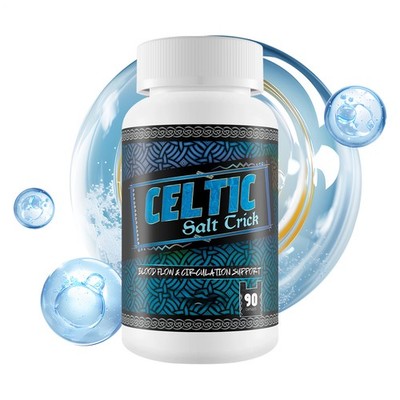 90 Counts Healthy Celtic Salt Trick For Blood Flow Capsules Boost Metabolism