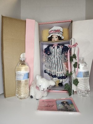 Treasury Collection Paradise Galleries Porcelain Doll ''Mary Had a Little Lamb''