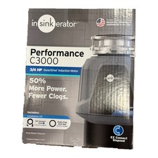 InSinkErator C3000 3/4 HP Garbage Disposal