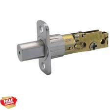Universal 6-Way Replacement Deadbolt Latch Satin Nickel