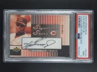 2004 Upper Deck KEN GRIFFEY JR Signatures Stars Black On Card /450 PSA 9 POP 7