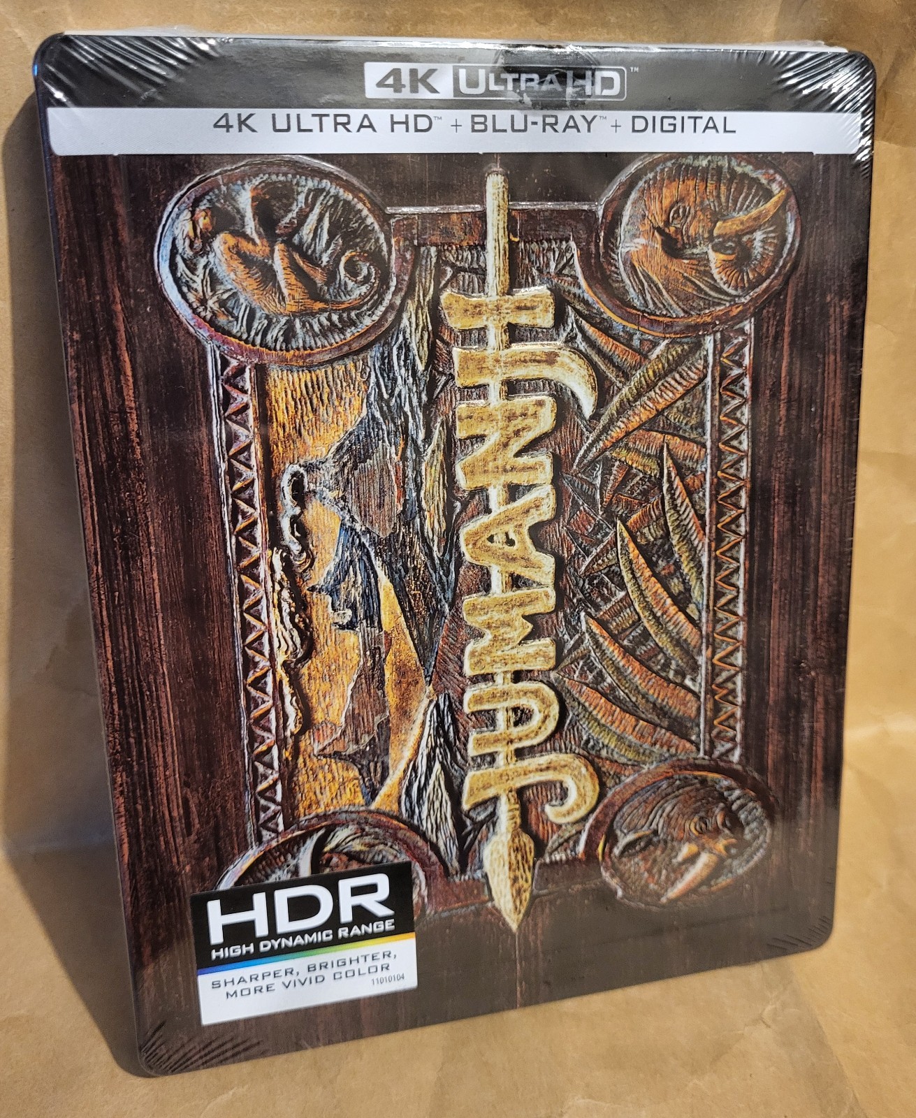 JUMANJI (1995) 4K UHD + Bluray Best Buy Limited Edition STEELBOOK Robin Williams