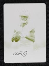 2024 Panini Origins Rookies Printing Plate Yellow 1/1 Adonai Mitchell #108 1d0j