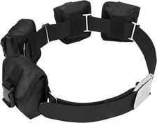 Scuba weight belt with 4 pockets, quick release buckle 32" to 52 inches
