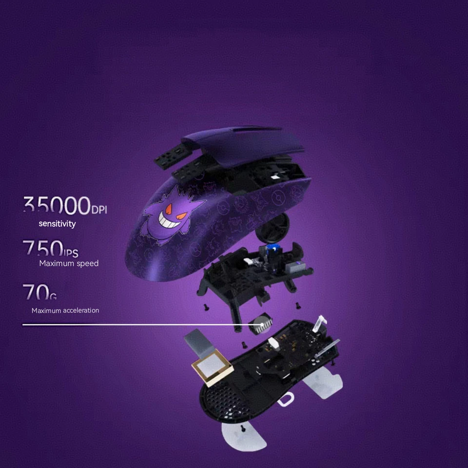 Razer x Pokémon Viper V3 Pro Gaming Mouse Gengar Edition 8 KHz - Image 3 of 3