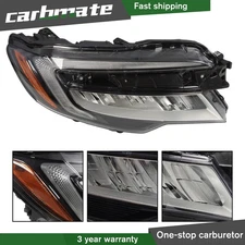 Headlight Headlamps LED Right Side For 2019-2022 Honda Pilot 2019-2021 Passport