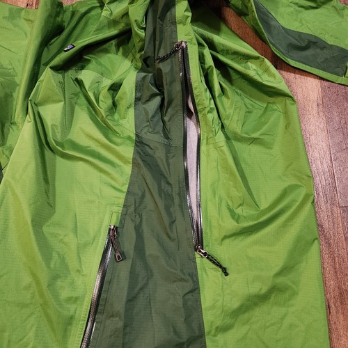 Patagonia Mens XL Rain Shadow Jacket H2NO Green Hooded Full Zip 84474 - Picture 5 of 11