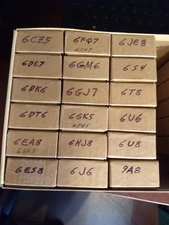 Lot of 18 Mixed Brands NOS Audio Receiver Power Vacuum Tubes 6CZ5 6DK6 6GJ7 6U6+