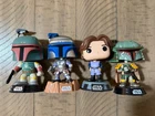 Star Wars Funko Pop Lot Jango Fett Boba Fett