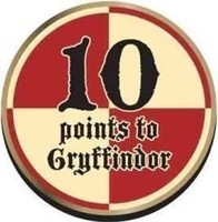 Gadget - Harry Potter: 10 Points Gryffindor (Spilla Smaltata) -D- Half Moon Bay