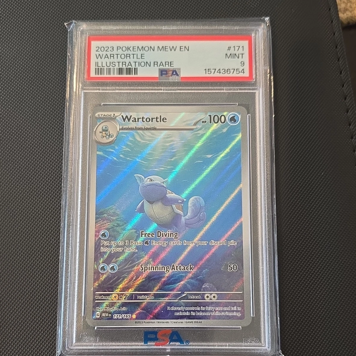 Pokémon TCG Professional Sports Authenticator (PSA) Rare Grade 9