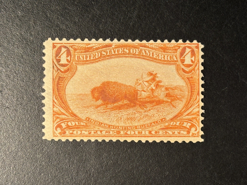 US STAMP SCOTT #287 1898 MNH OG  4¢ SEE IMAGES!