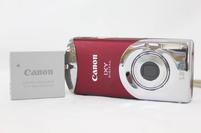 CANON PowerShot SD1100 DIGITAL ELPH IXUS 860 IS IXY DIGITAL L3 red