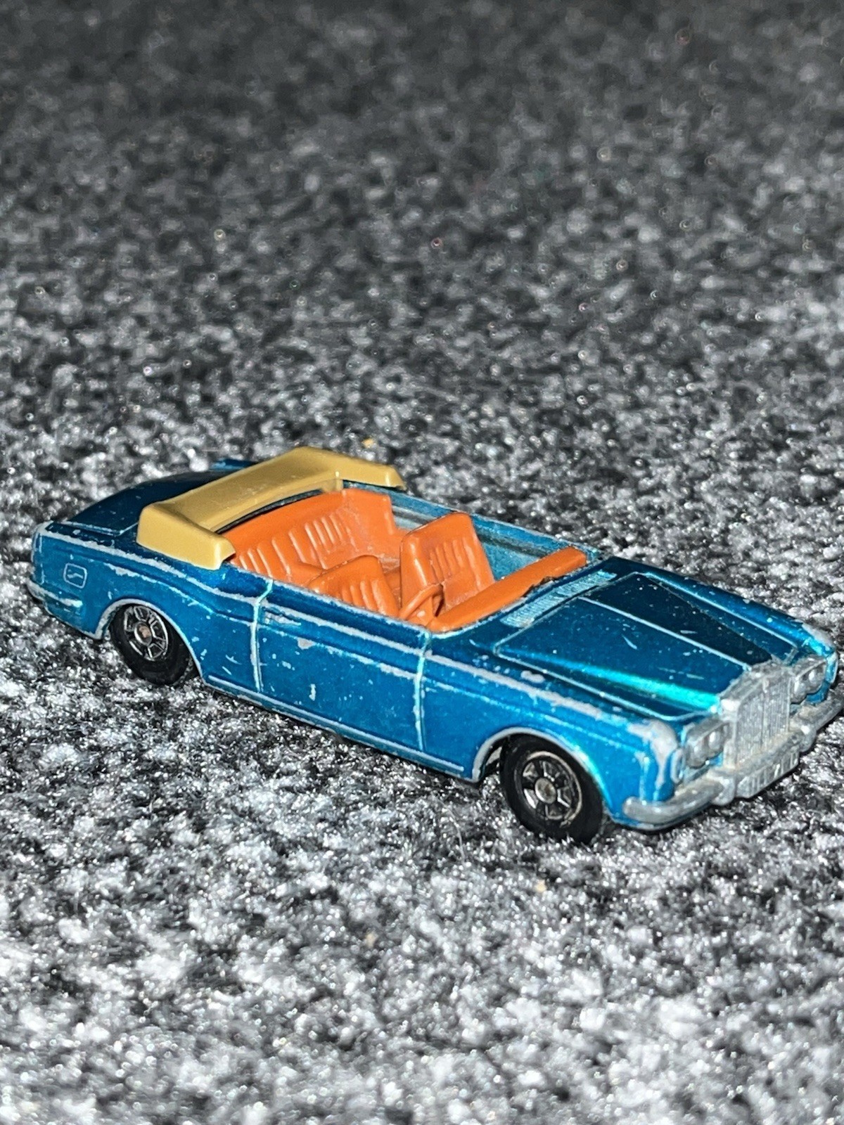 Matchbox 69-C - Rolls Royce Silver Shadow Convertible - Boîte Type F, D'occasion