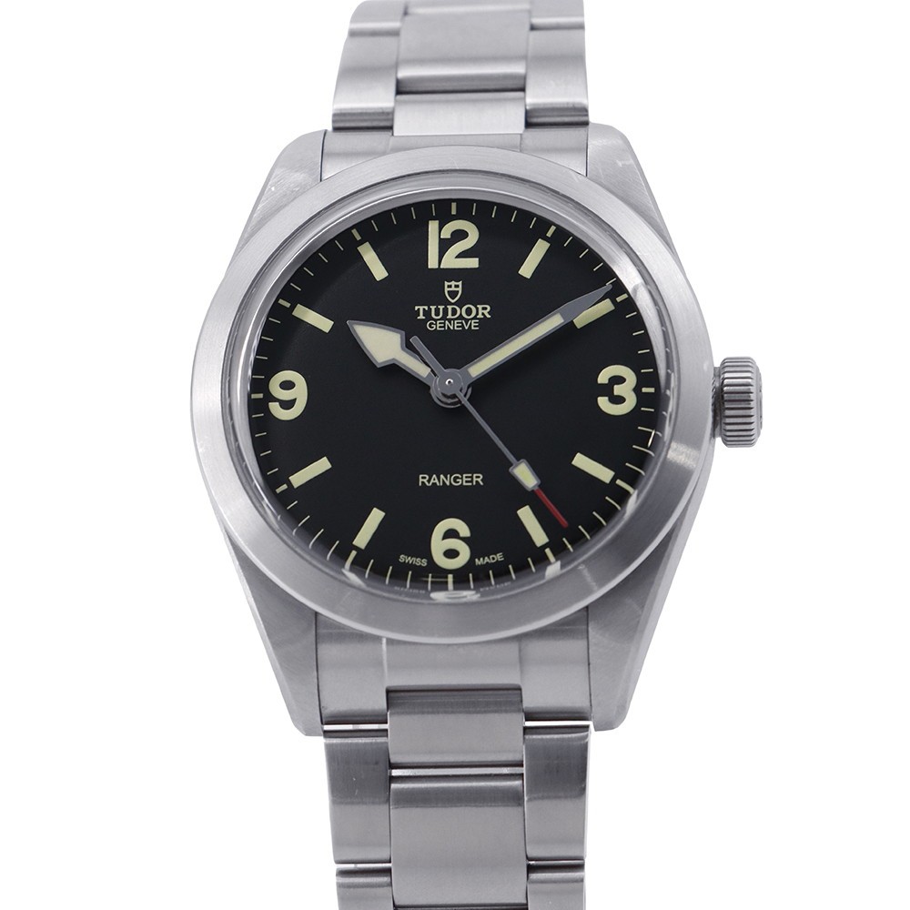 TUDOR Ranger 39mm Stainless Steel Black Dial M79950-0001