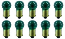 CEC Industries #1895G (Green) Bulbs, 14 V, 3.78 W, BA9s Base, G-4.5 shape (10pk)