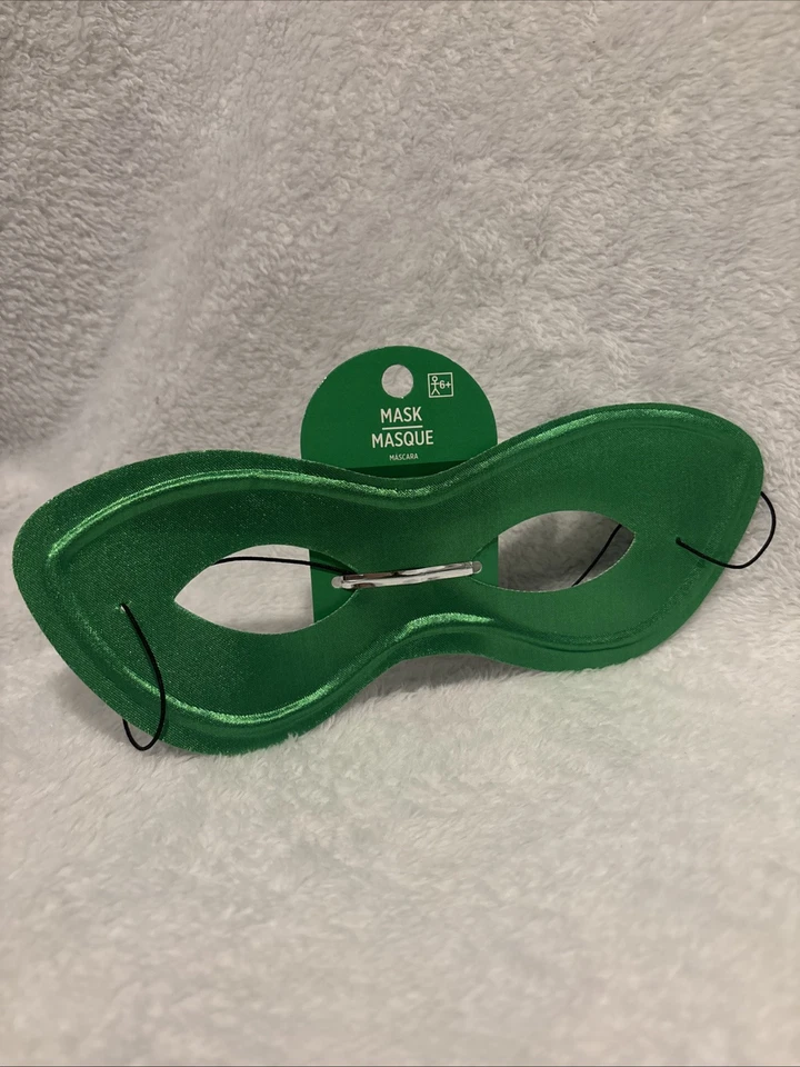 Halloween Superhero Mask - Costume Accessory - Teen Adult - Green Pj Mask - Image 2 of 3