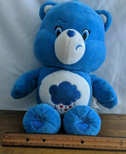 Care Bears Sing-A-Long Grumpy Bear Blue Plush Watch Video He Works ...